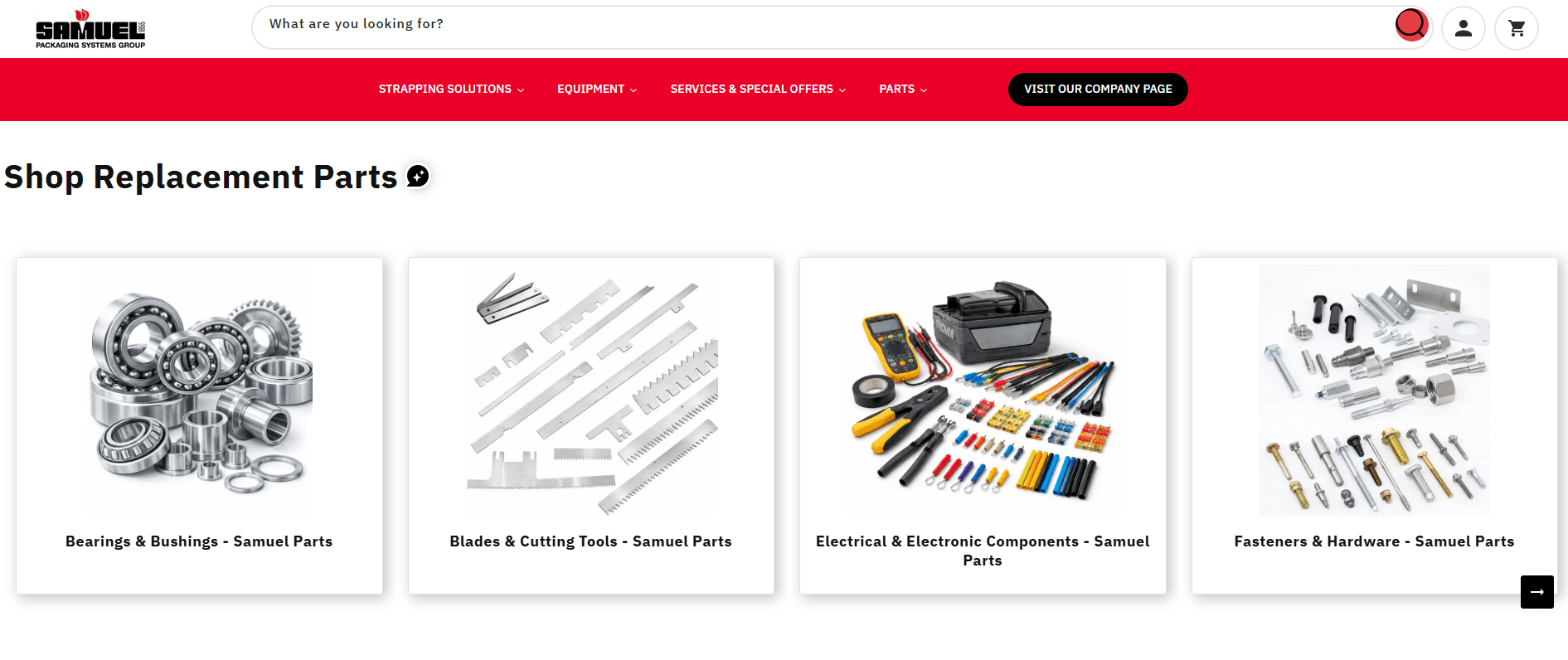 samuel packaging marketplace