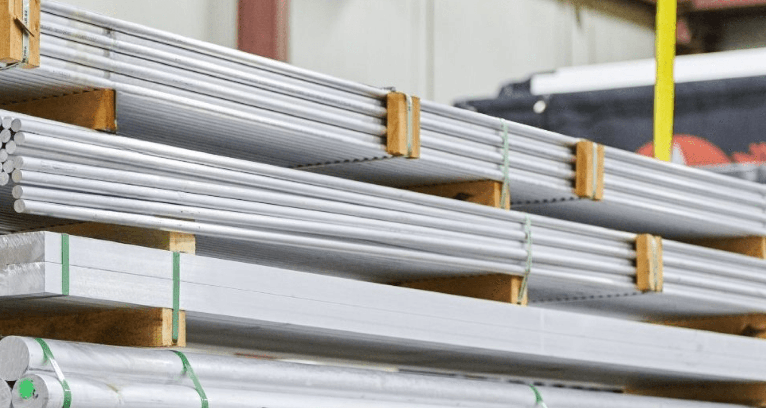 Metal Strapping Background Image
