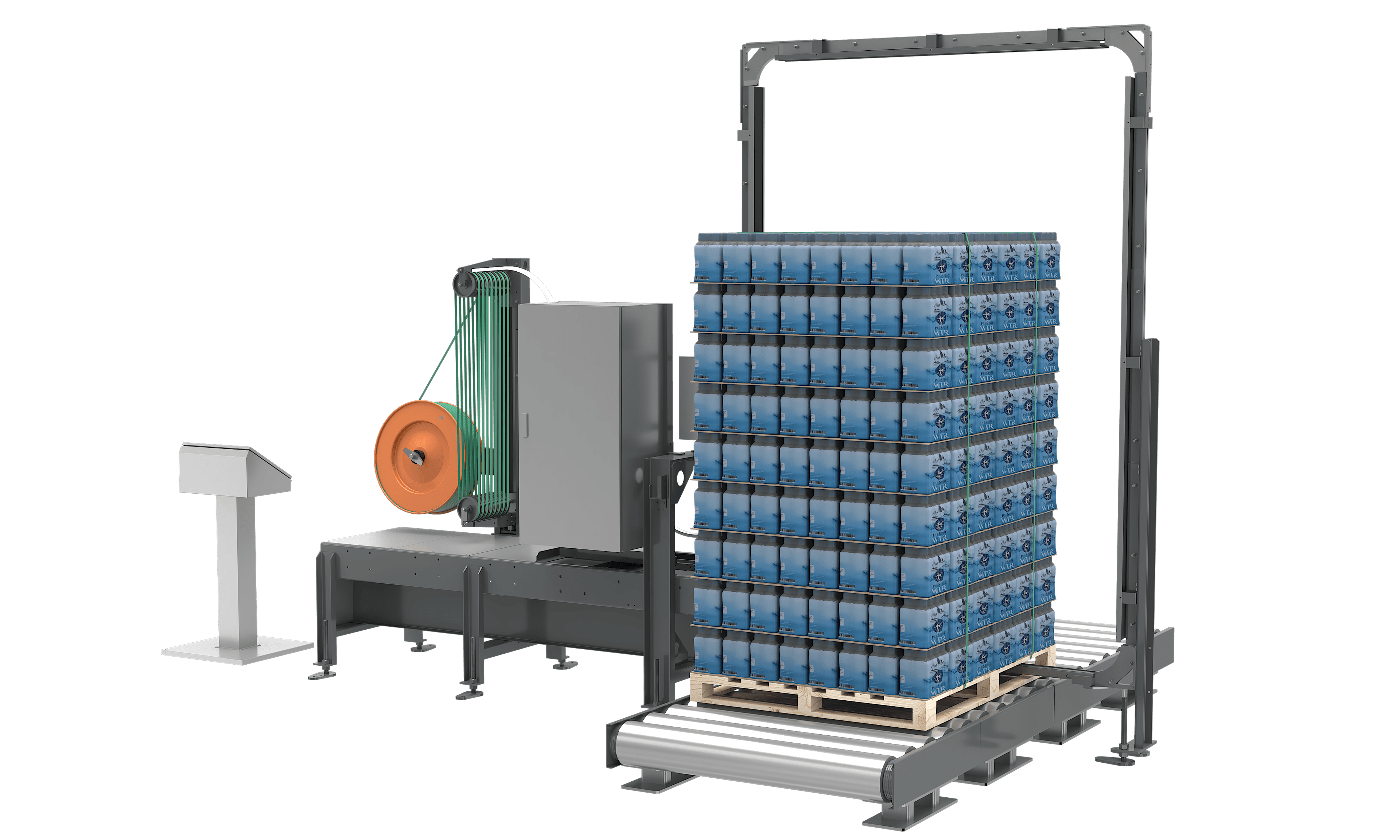 Samuel SBC 932 Side Seal Strapping System for Container